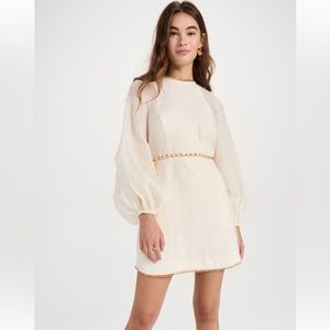Zimmermann “Rouleau Chain Mini Dress”